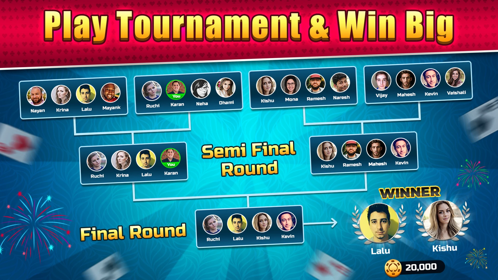 Mindi Online Card Game screenshot